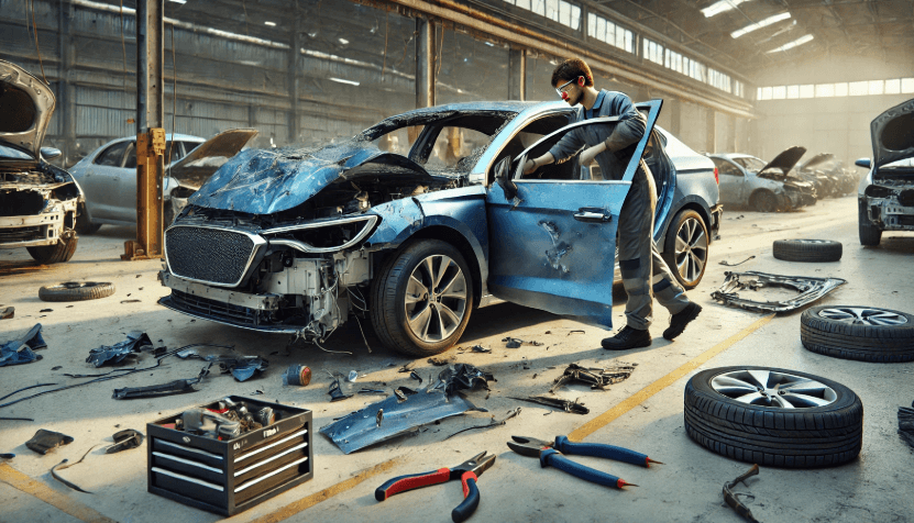 Why Spare Parts and Export Markets Keep Damaged Cars Valuable