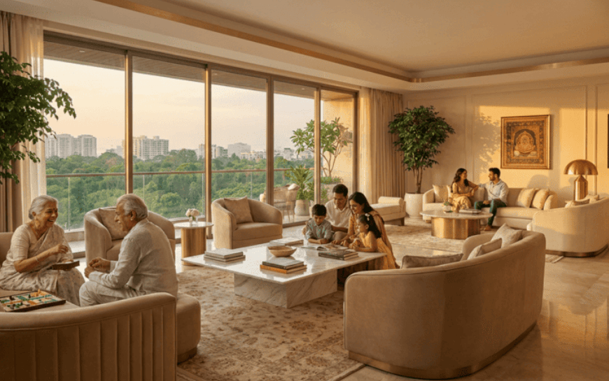 Why 4 BHK Luxury Apartments in Bangalore Suit Modern Family Lifestyles