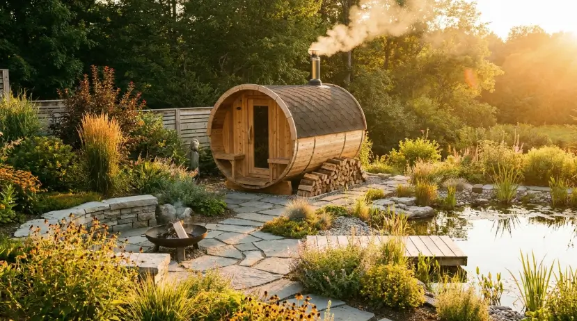 What a Barrel Sauna Really Costs, From Unit to Install, on a Budget