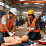 Manufacturing & Trades Safety: How Blended First Aid Learning Keeps Local Teams Compliant