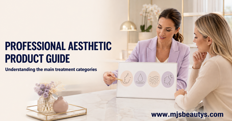 A Practical Guide to the Main Categories of Professional Aesthetic Products